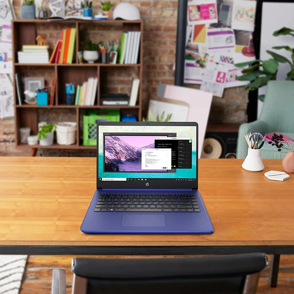 14" HD Laptop, Intel Celeron, 4GB Memory, 64GB eMMC, Blue H530