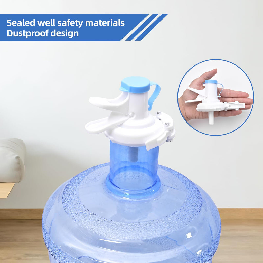 5 Gallon Detachable Metal Water Dispenser Stand and 2 Valves Y6323