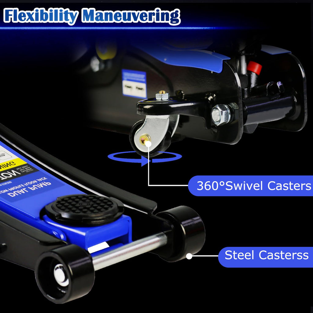 2 Ton Low Profile Hydraulic Steel Floor Jack A97841