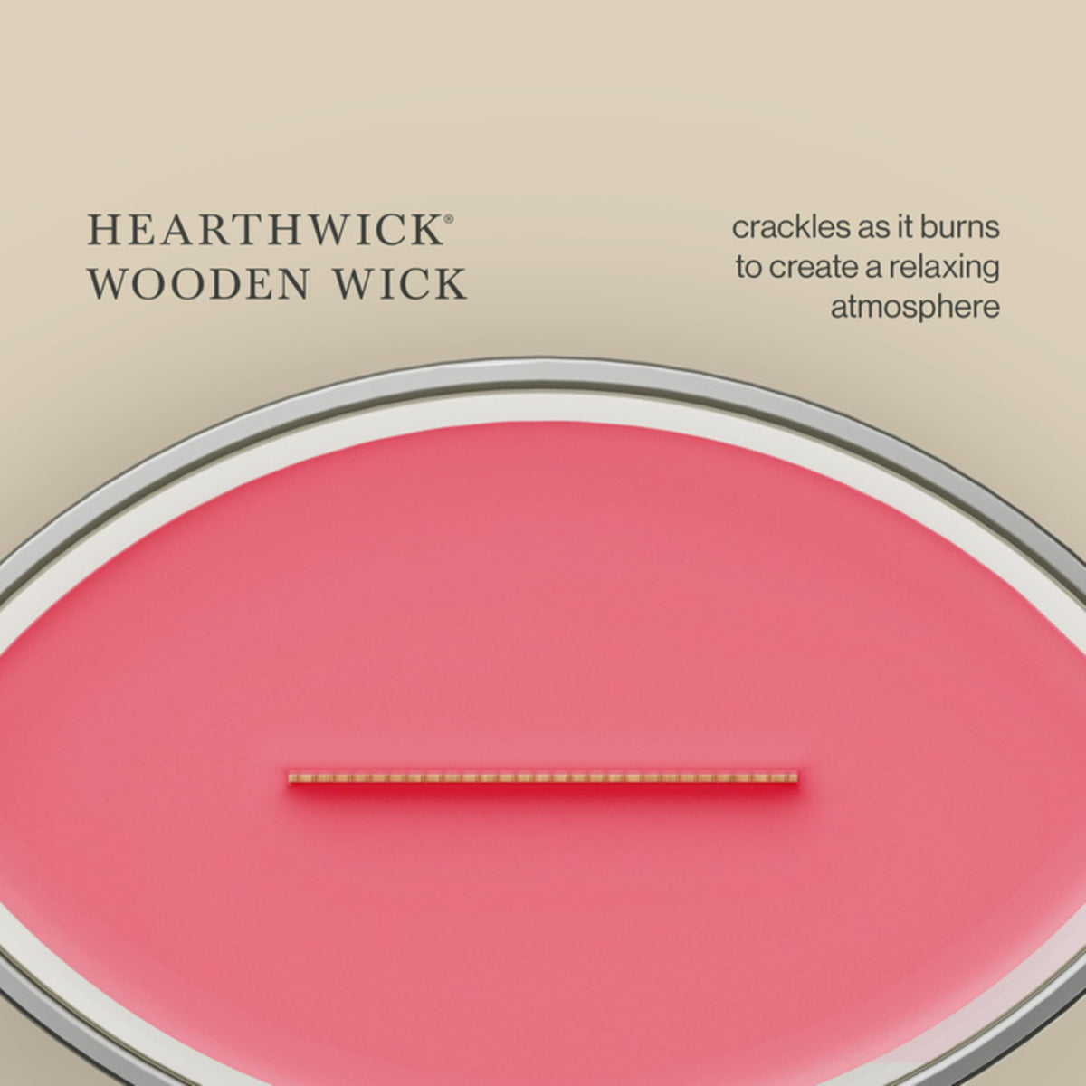 16oz Crackling Wick Candle S6815