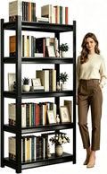 5 Tier Heavy Duty Metal Bookshelf Z71526