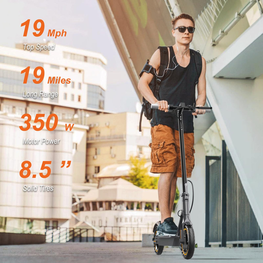 Electric Scooter with Dual Suspension Y8514
