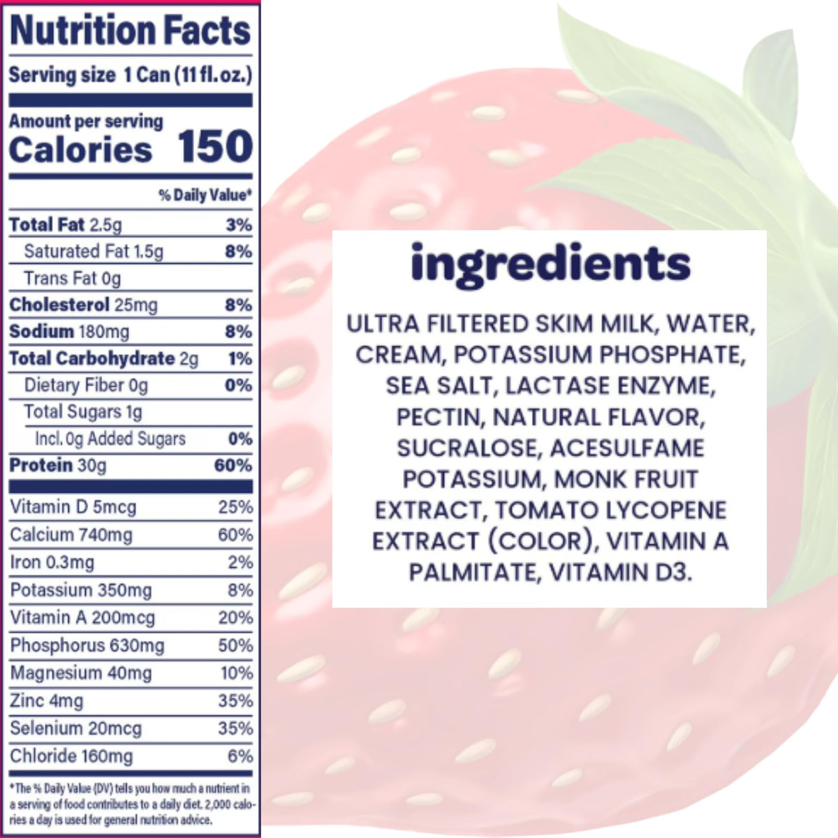 Protein Shake Variety Pack 30g Protein 12 Pack J64214