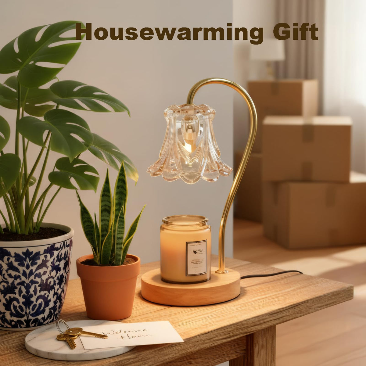 Candle Warmer Lamp with Timer Dimmable M1613