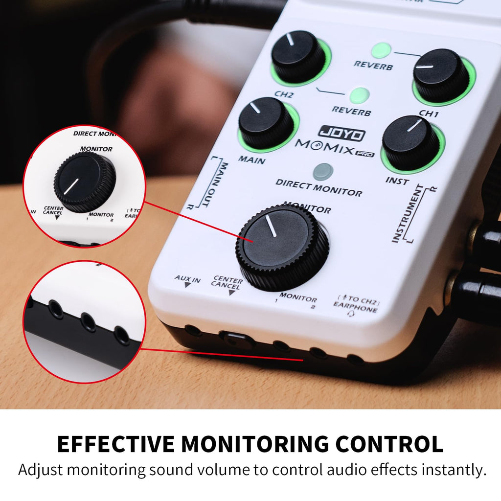 Portable Rechargeable USB Audio Interface with 48V Phantom Power U125697