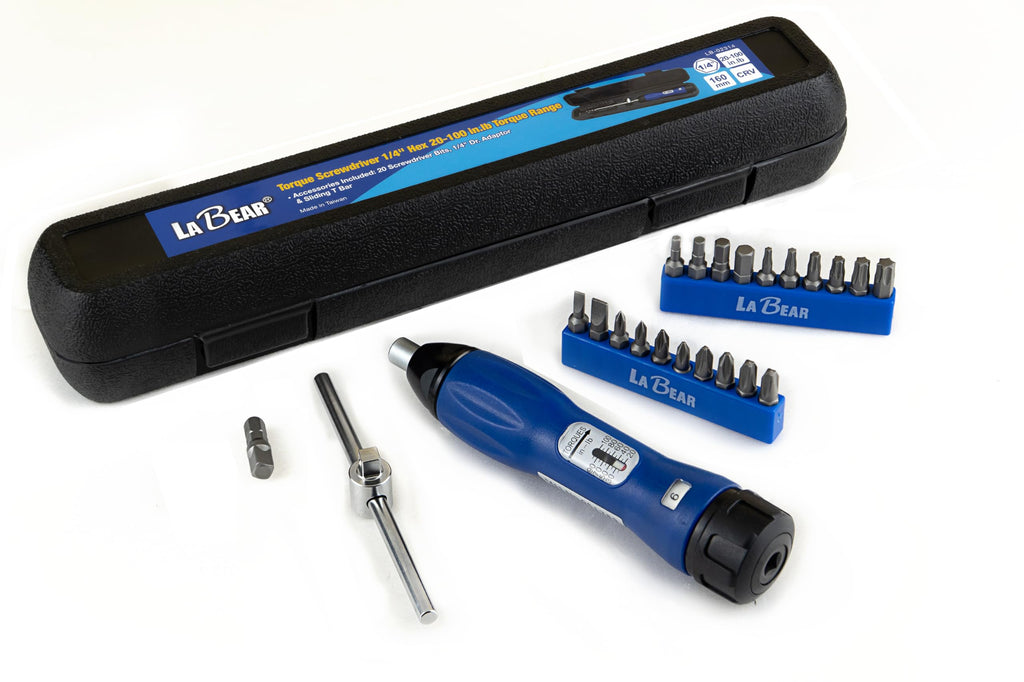 23-Piece Torque Screwdriver Set D421
