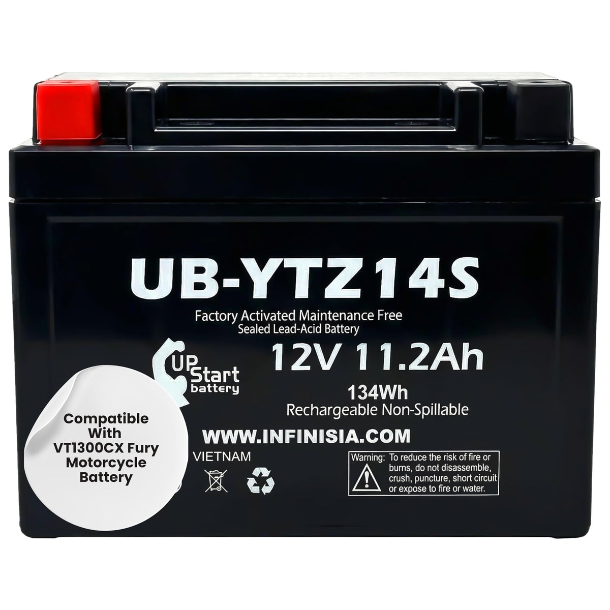 12V 11.2Ah Battery A801