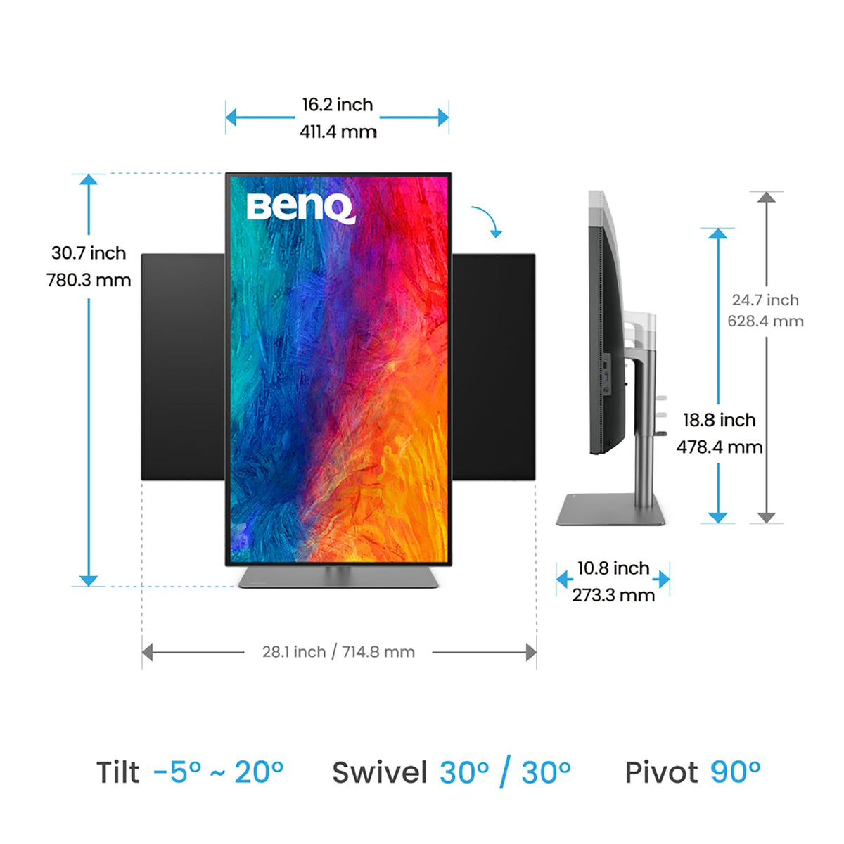 32 Inch 4K IPS UHD Thunderbolt Monitor X9522
