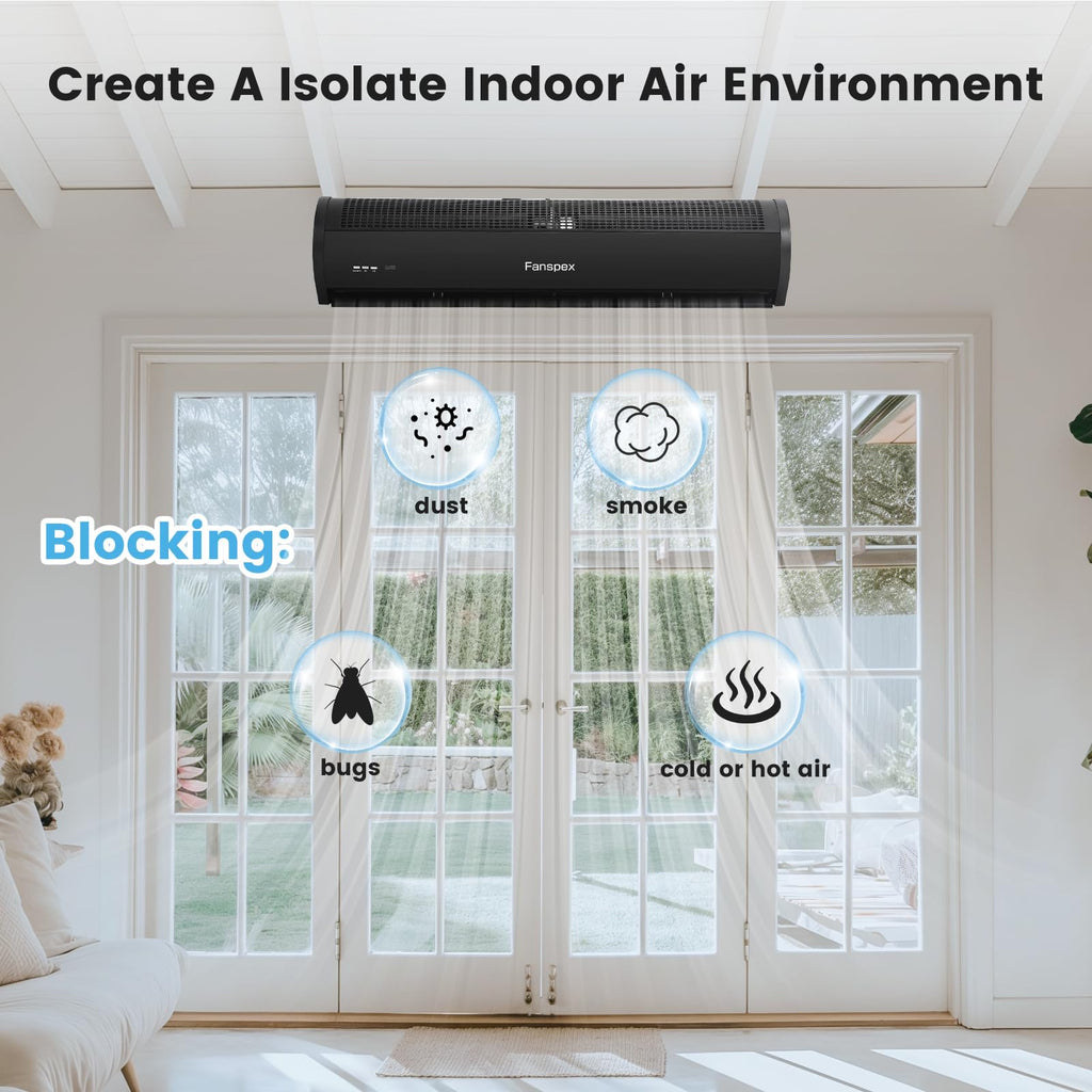 36" Wall Mounted Air Curtain E27536