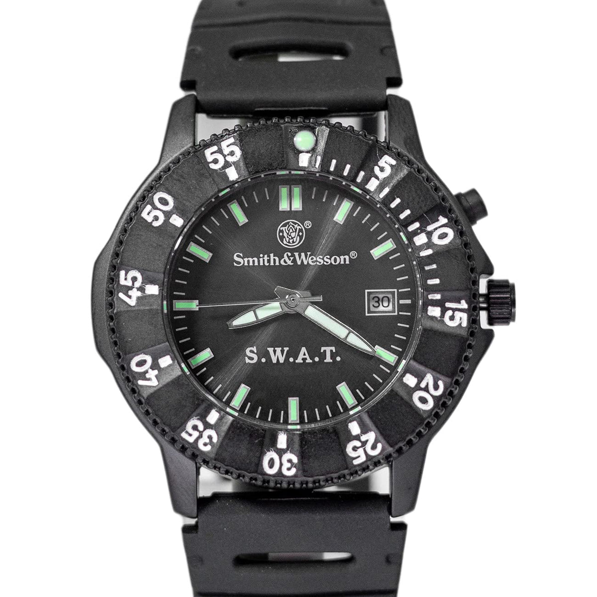 Men's Tactical Watch, 3ATM, Stainless Steel, 40mm Q204809