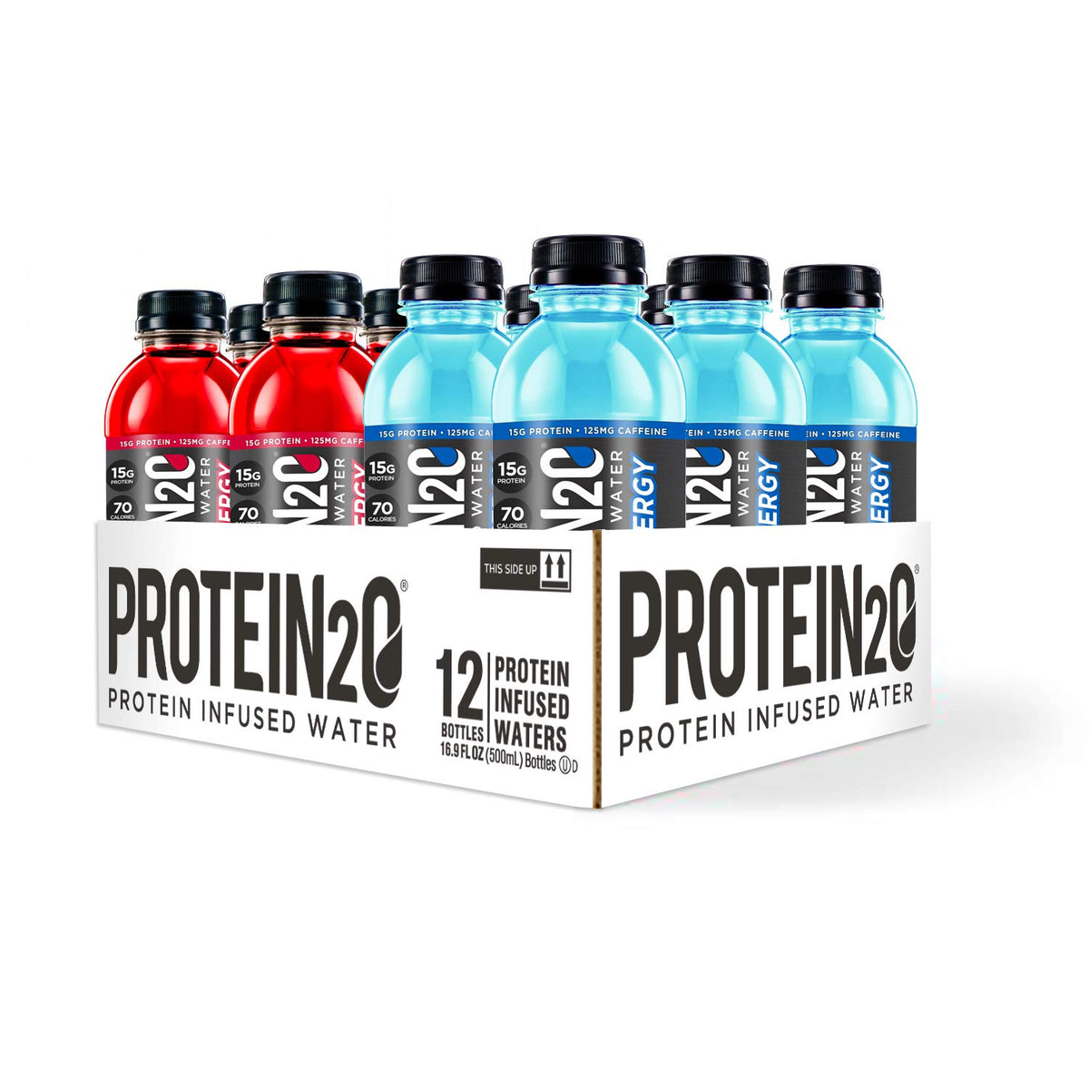 Whey Protein Infused Water Variety Pack 16.9 oz 12 Count I599245