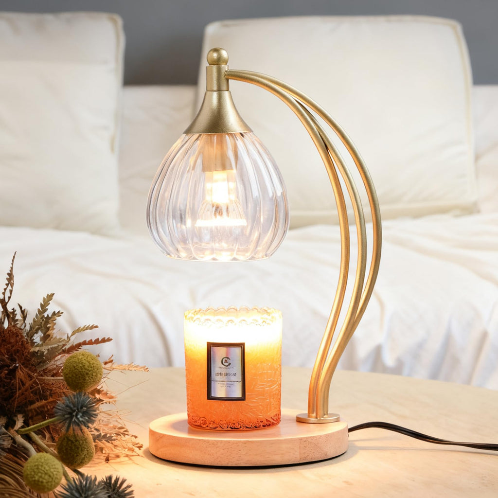 Dimmable Candle Warmer Lamp with Timer F773638