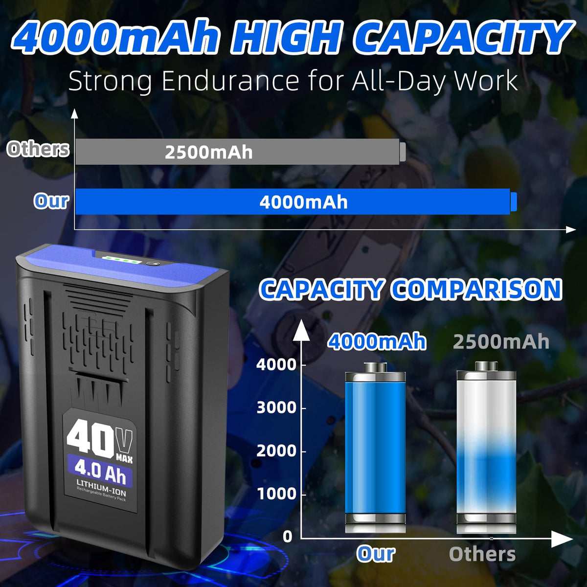 4Ah Rechargeable Lithium-ion Battery E49168