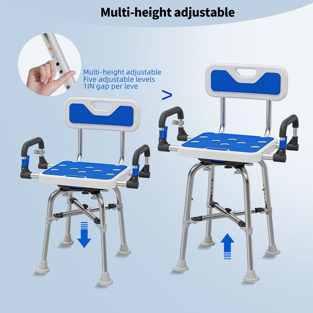 Heavy Duty Swivel Shower Chair J73438