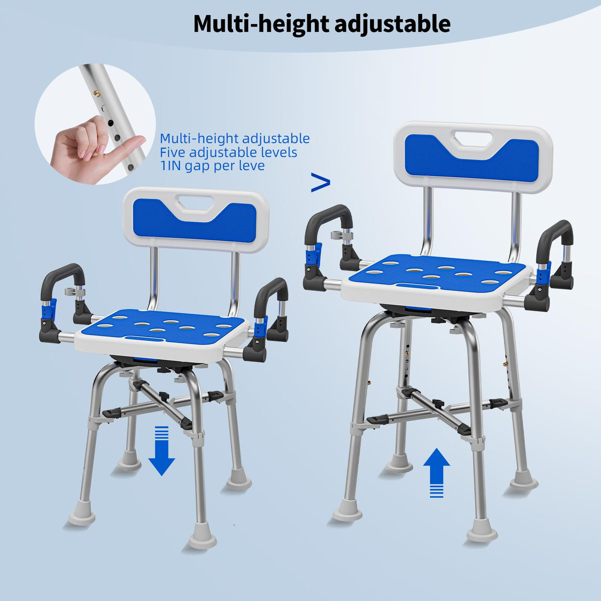 Heavy Duty Swivel Shower Chair J73438
