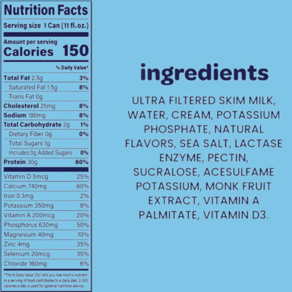 Protein Shake Variety Pack 30g Protein 12 Pack J64214