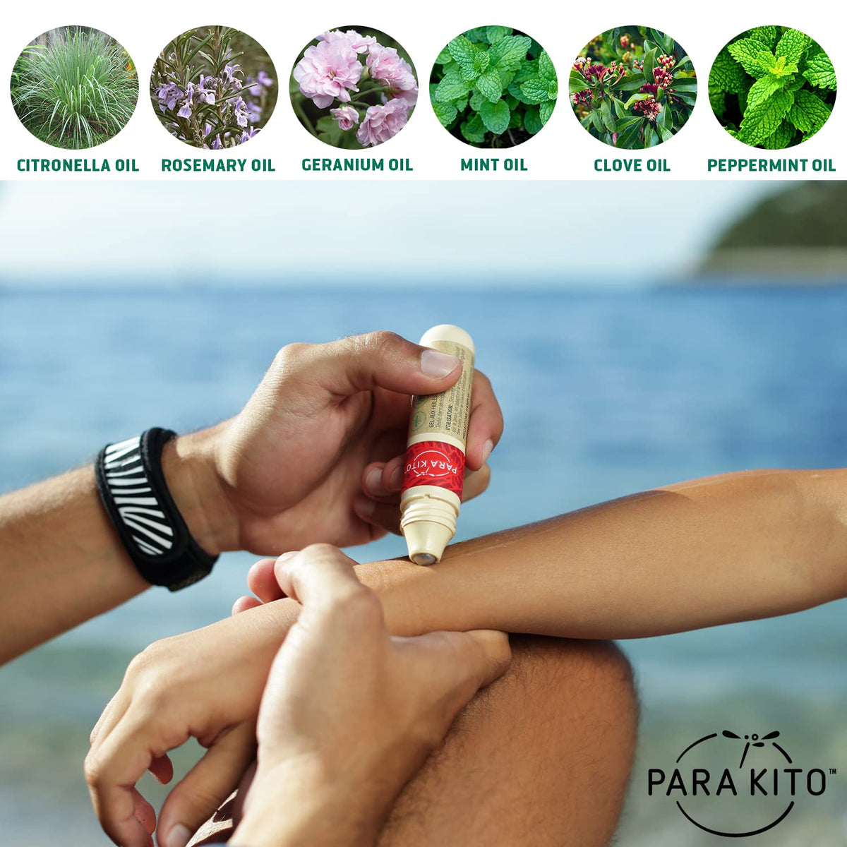 Mosquito Repellent Bundle Roll-on Wristband Clip K608323