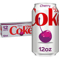 Cherry Soda Soft Drink, 12 fl oz, 12 Pack I529207
