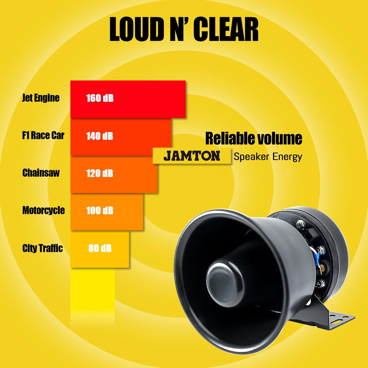 200W 12V 9 Tone Emergency Siren System A983