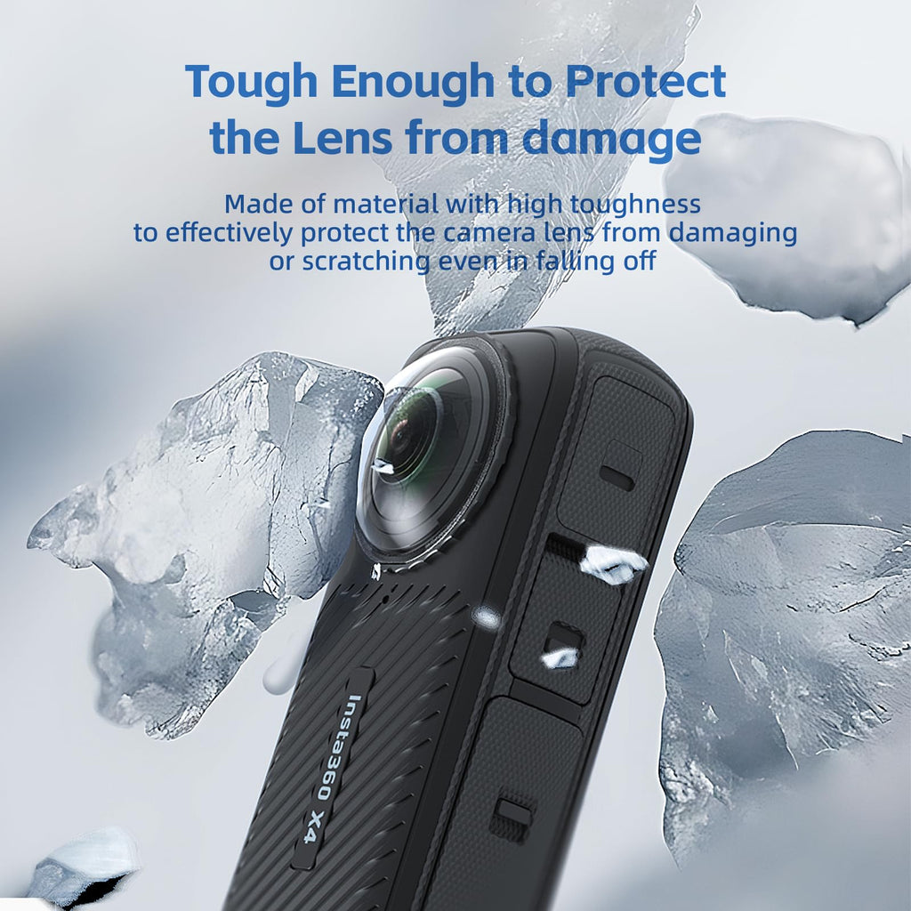 Aluminum Frame Cage Case Bag Glass Lens Guard Set Screen Protector O4569