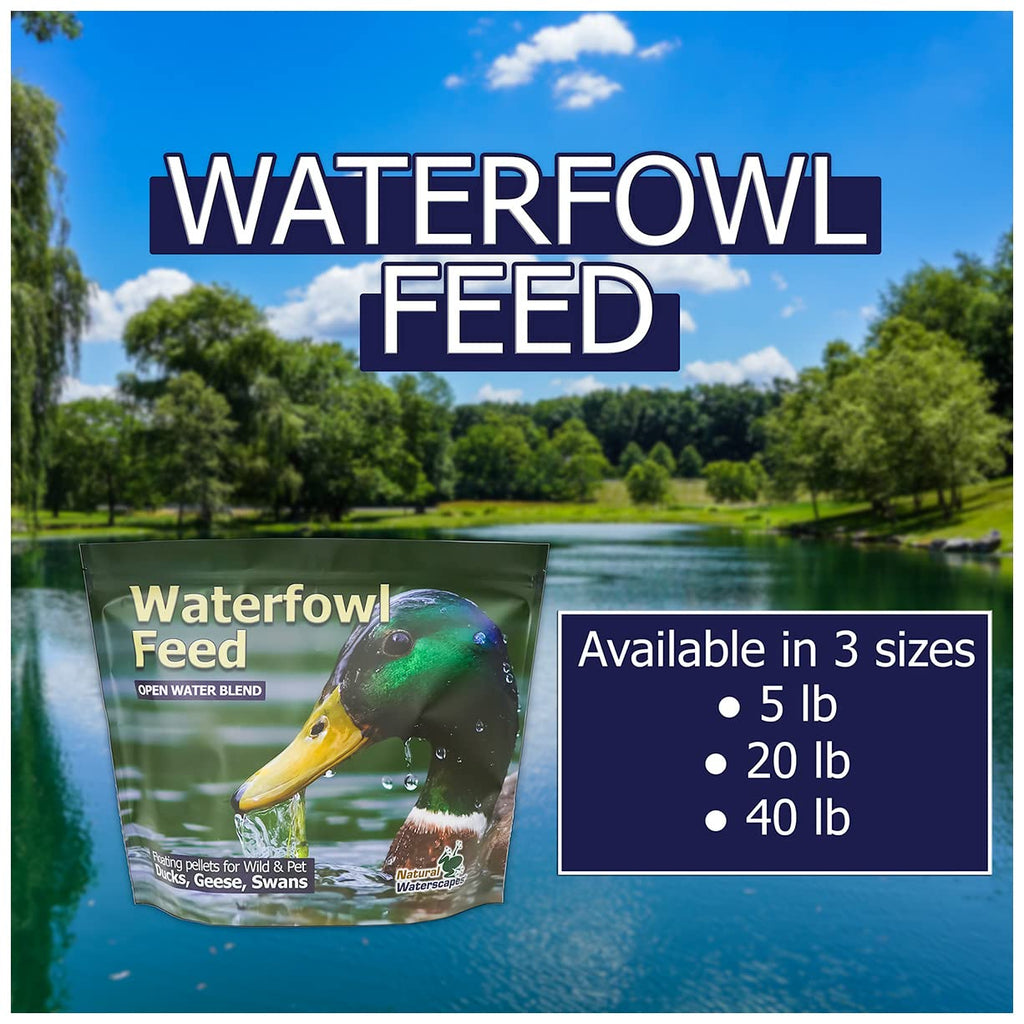 Waterfowl Feed 20 lb Bag Floating Pellets M52970