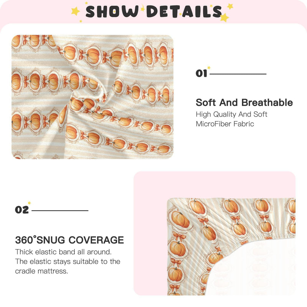 Soft Breathable Microfiber Crib Sheet K204