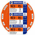 10/2 NM-B Copper Indoor Electrical Wire 600V 100 FT F791