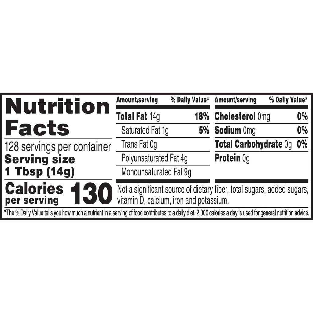 Canola Oil 64 Fluid Ounce Pack of 2 U302546