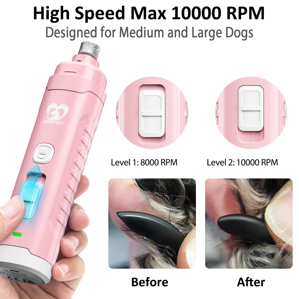 Dog Nail Grinder with 2 LED Light A4615