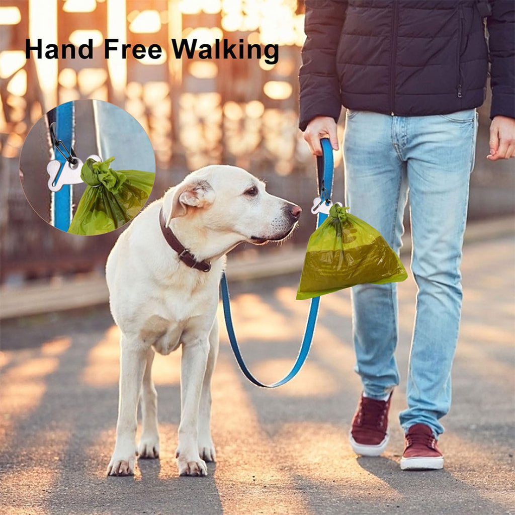 Dog Poop Bag Holder Leash Clip Dispenser Q3626