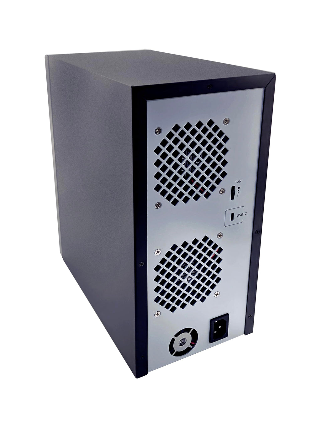 USB 4.0 40Gbps Type-C 8 Bay 2.5 Inch and 3.5 Inch SATA Hard Drive Enclosure F297