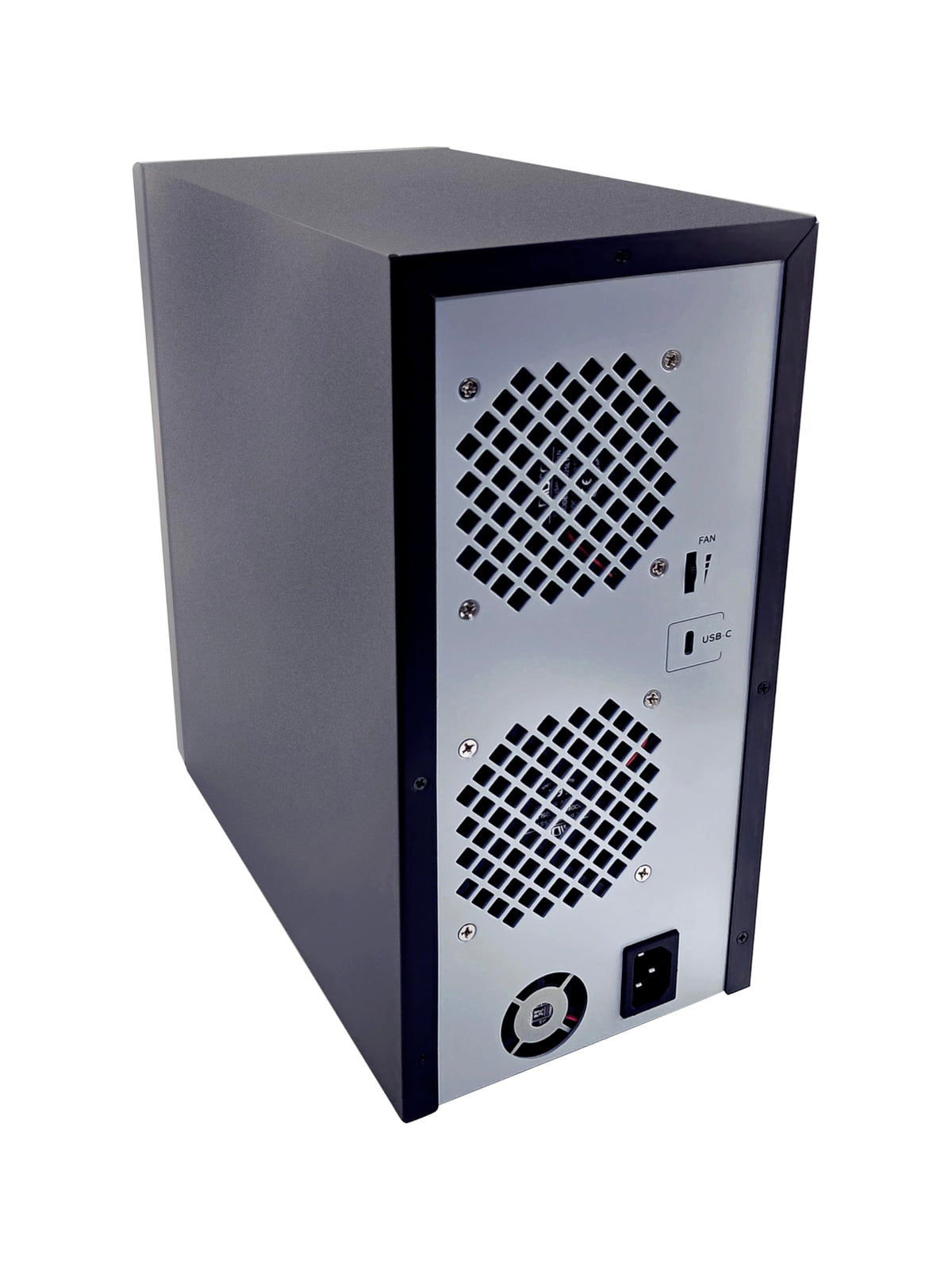 USB 4.0 40Gbps Type-C 8 Bay 2.5 Inch and 3.5 Inch SATA Hard Drive Enclosure F297