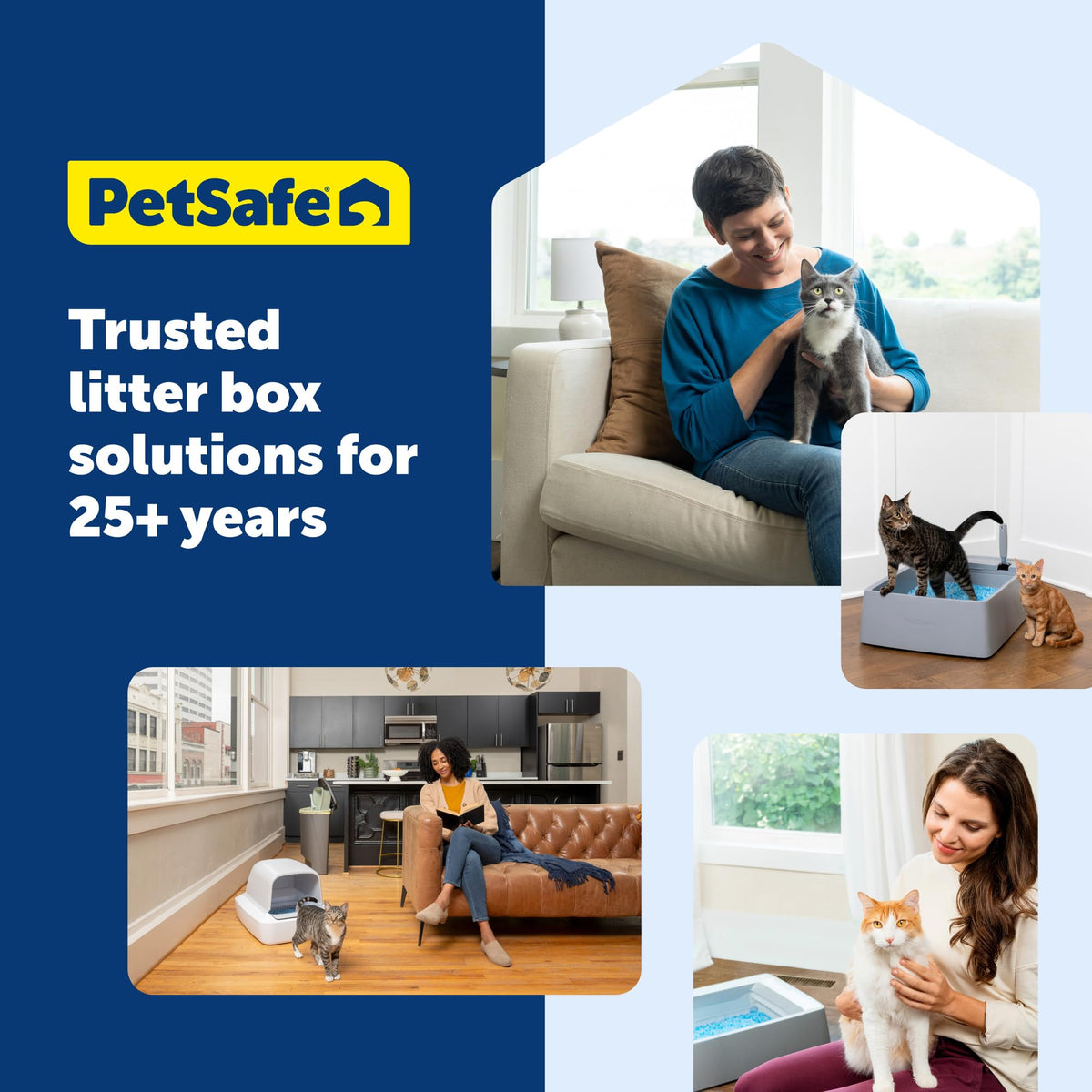 Disposable Litter Box, Fresh Scent, 4.3Lb Bag K937746
