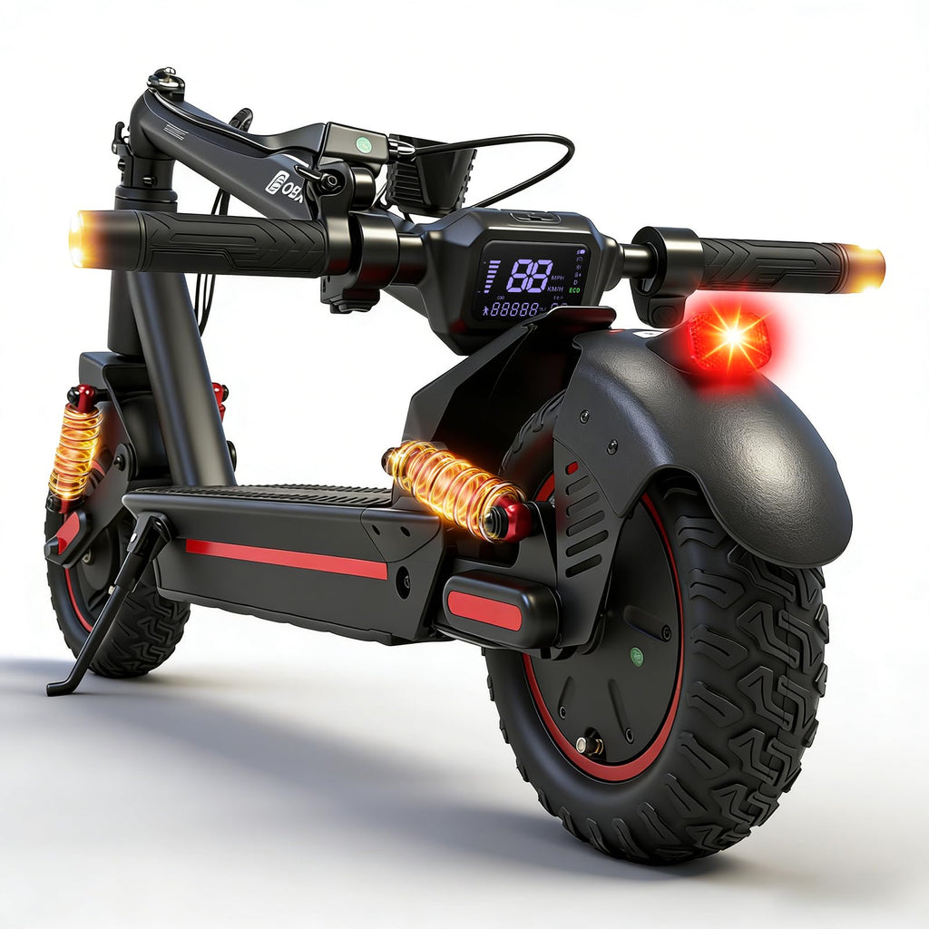 1200W Motor 10" Off-Road Pneumatic Tire Electric Scooter Q8143