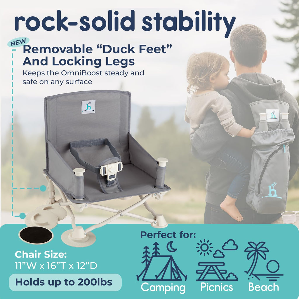 Grey Booster Seat with Tray N553880