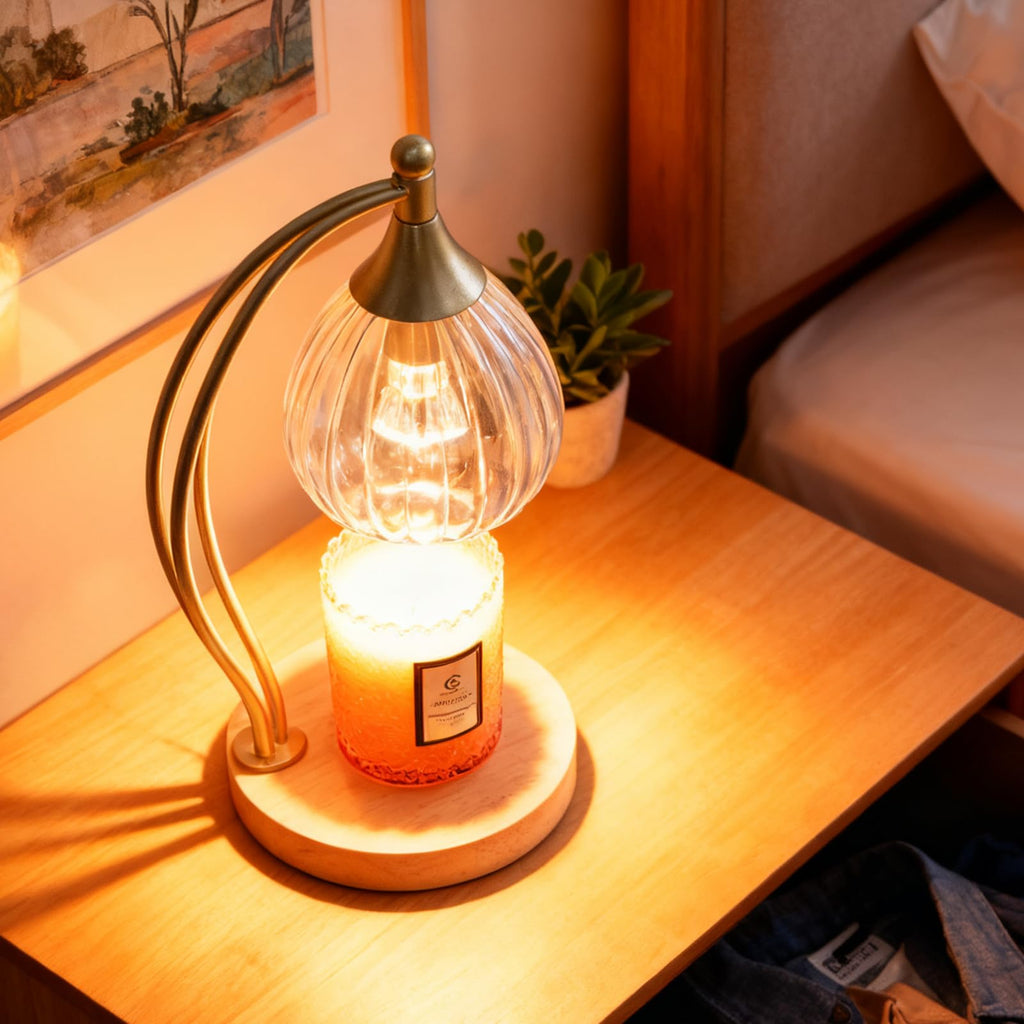 Dimmable Candle Warmer Lamp with Timer F773638