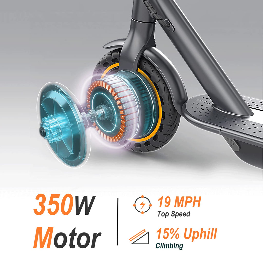 Electric Scooter with Dual Suspension Y8514