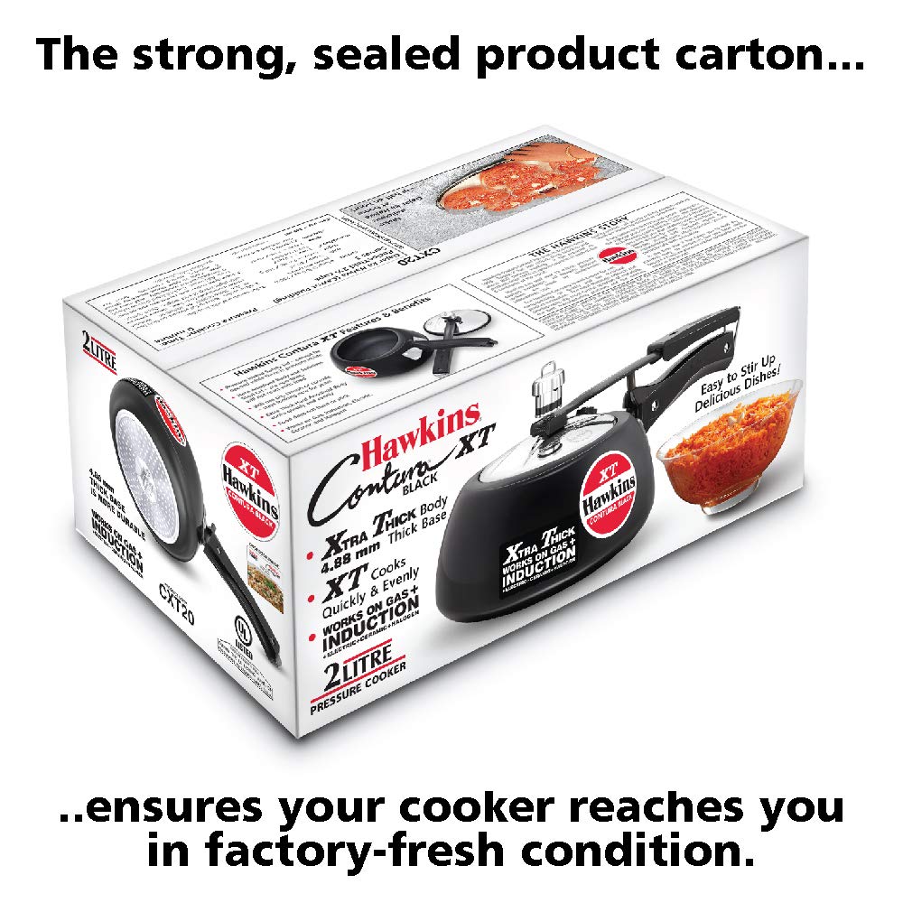 Black 2 Liter Pressure Cooker W32496