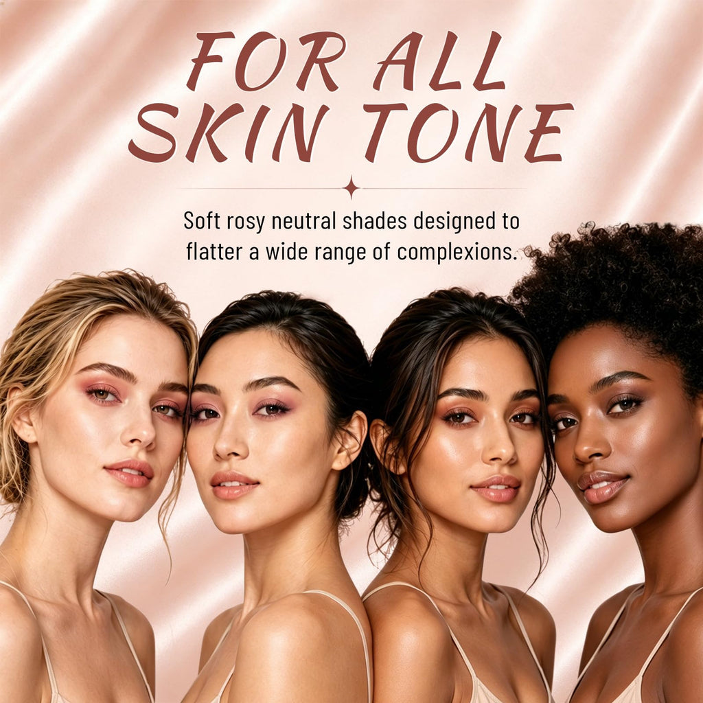 6-Color Matte and Shimmer Eyeshadow Palette with Brush K778