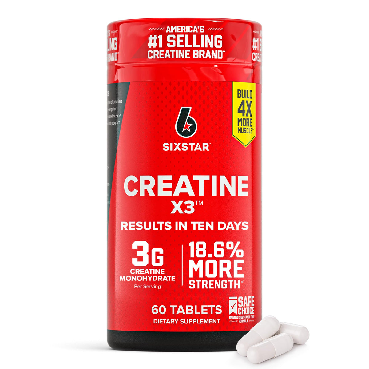 Creatine Capsules 60 Caplets F42013