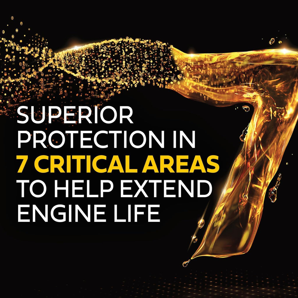 Full Synthetic High Mileage 5W-20 Motor Oil, 5 Quart M2509