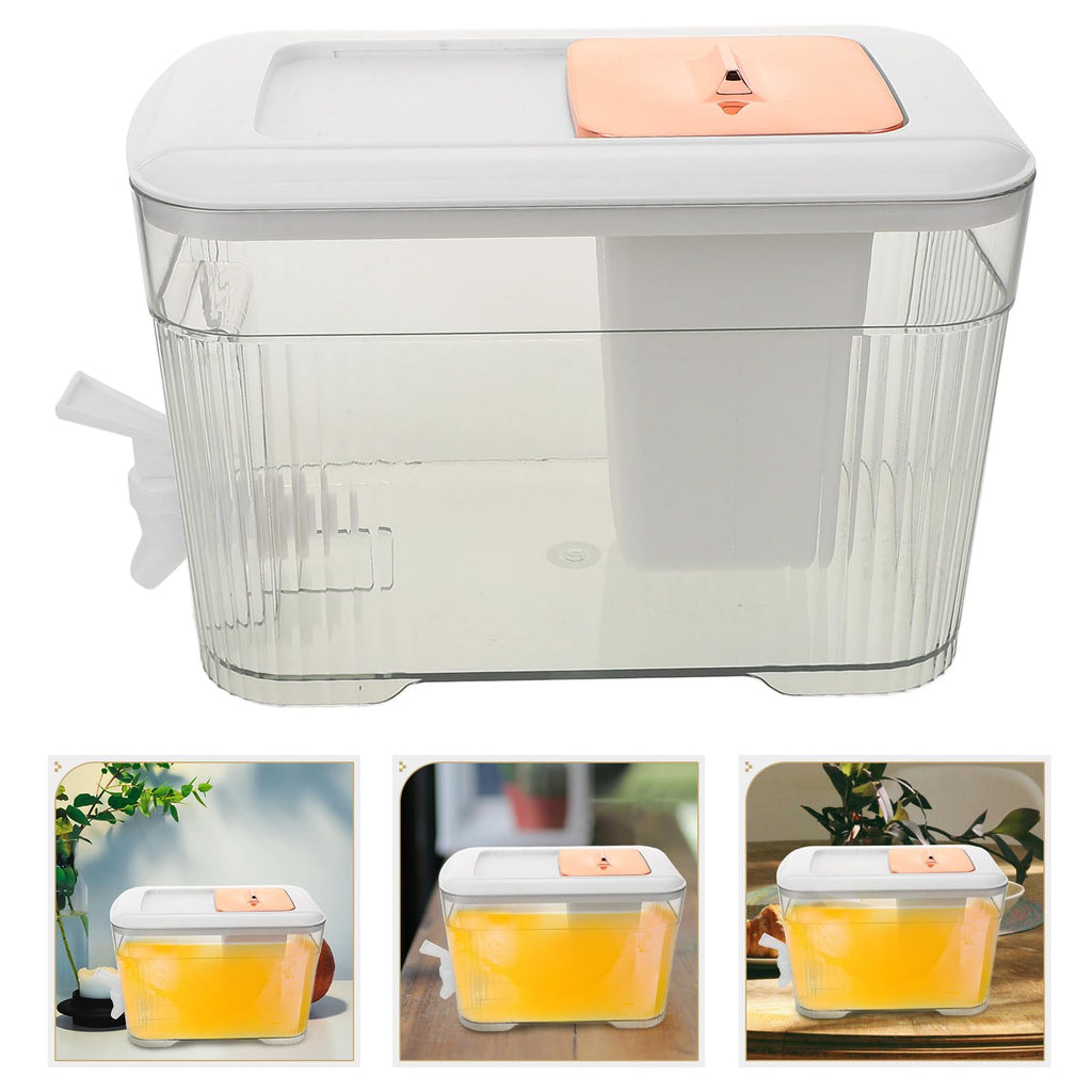 Cold Water Jug with Faucet White C149552