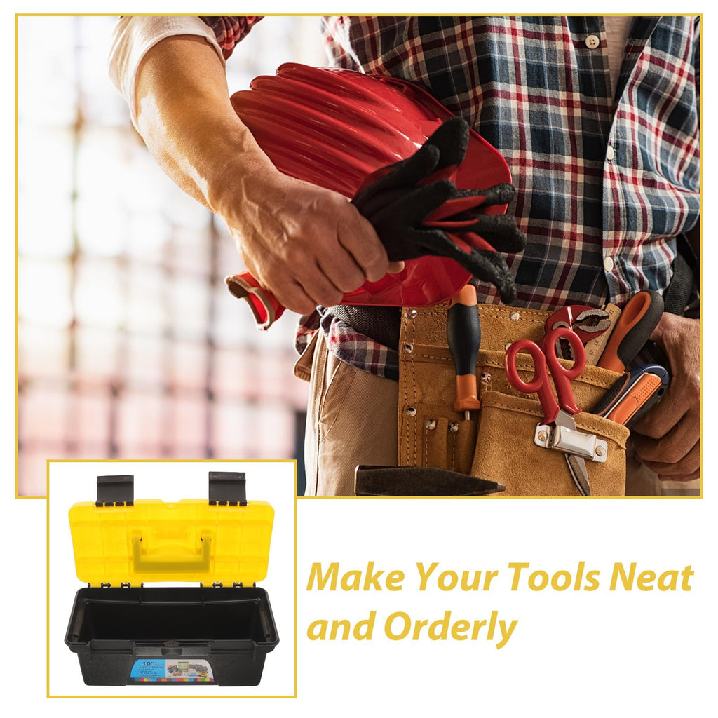 10 Inch Tool Box Organizer Hard Carrying Case R9299