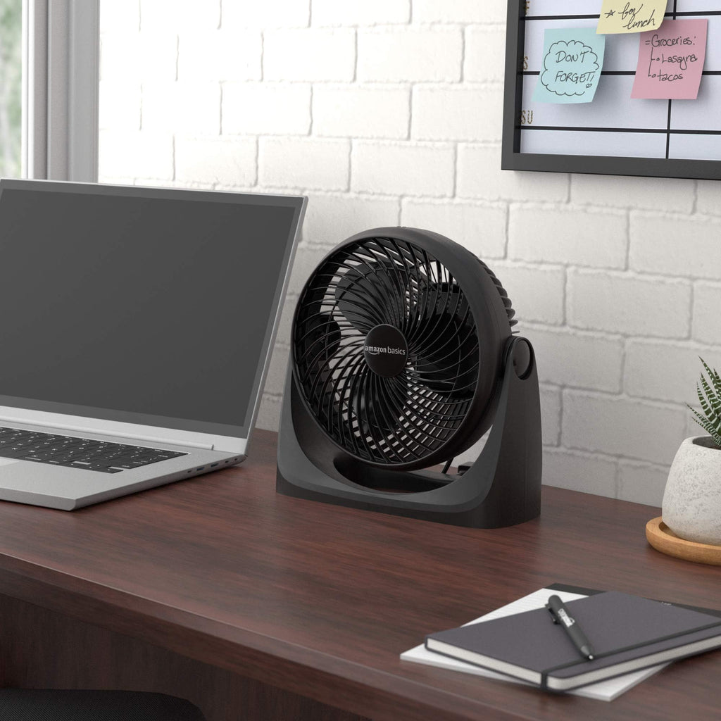 Black 3 Speed Air Circulator Desk Fan G6712