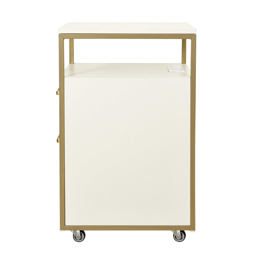 2 Drawer Rolling File Cabinet with Lock A76676