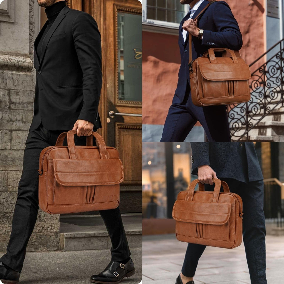 Leather 15.6 Inch Laptop Bag B5099