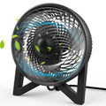 8 Inch Portable Quiet Desk Fan with 2 Speeds, Black G472