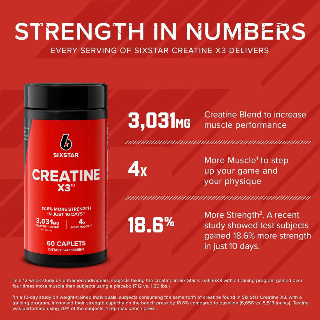 Creatine Capsules 60 Caplets F42013
