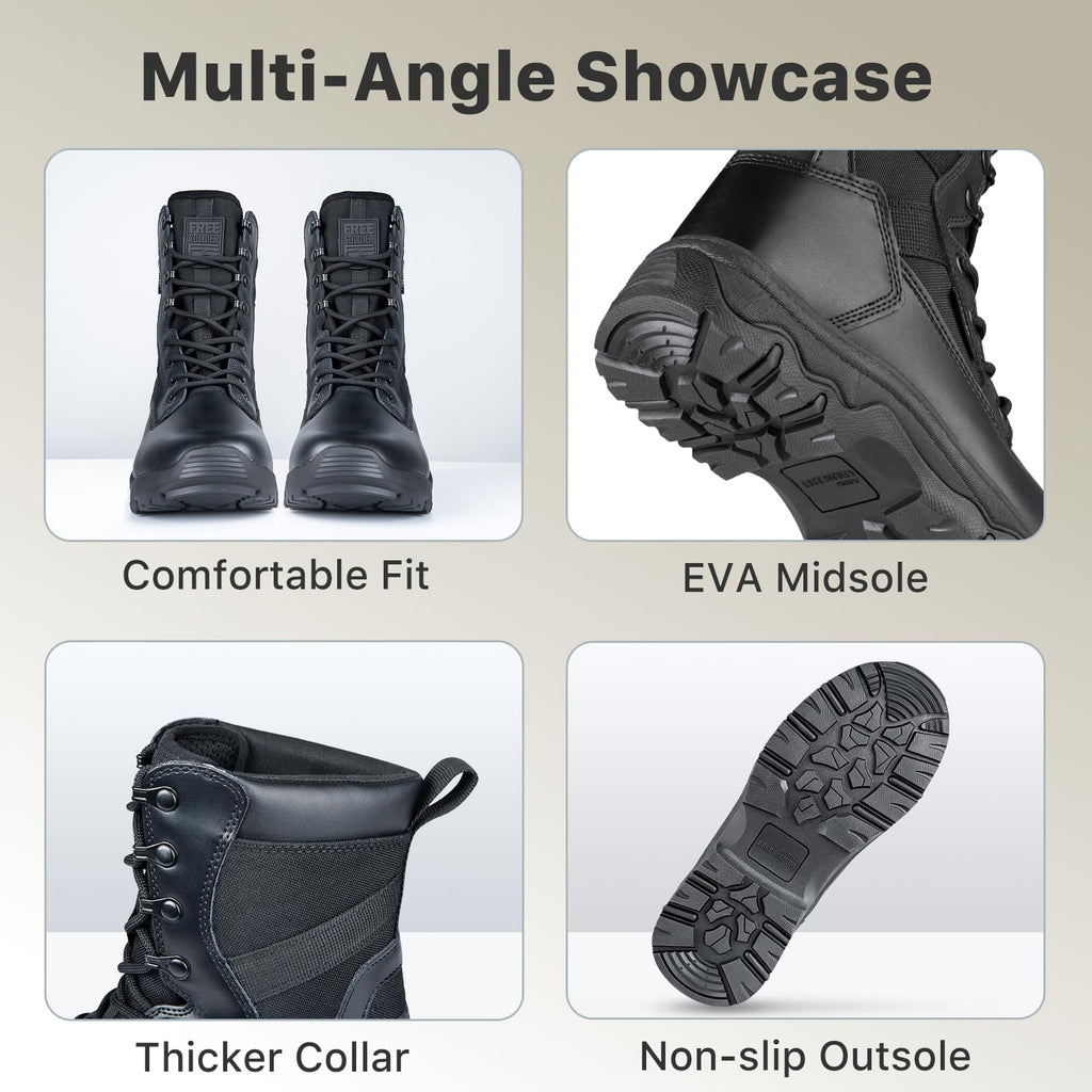 Women's 8 Inches Lightweight Tactical Boots R402