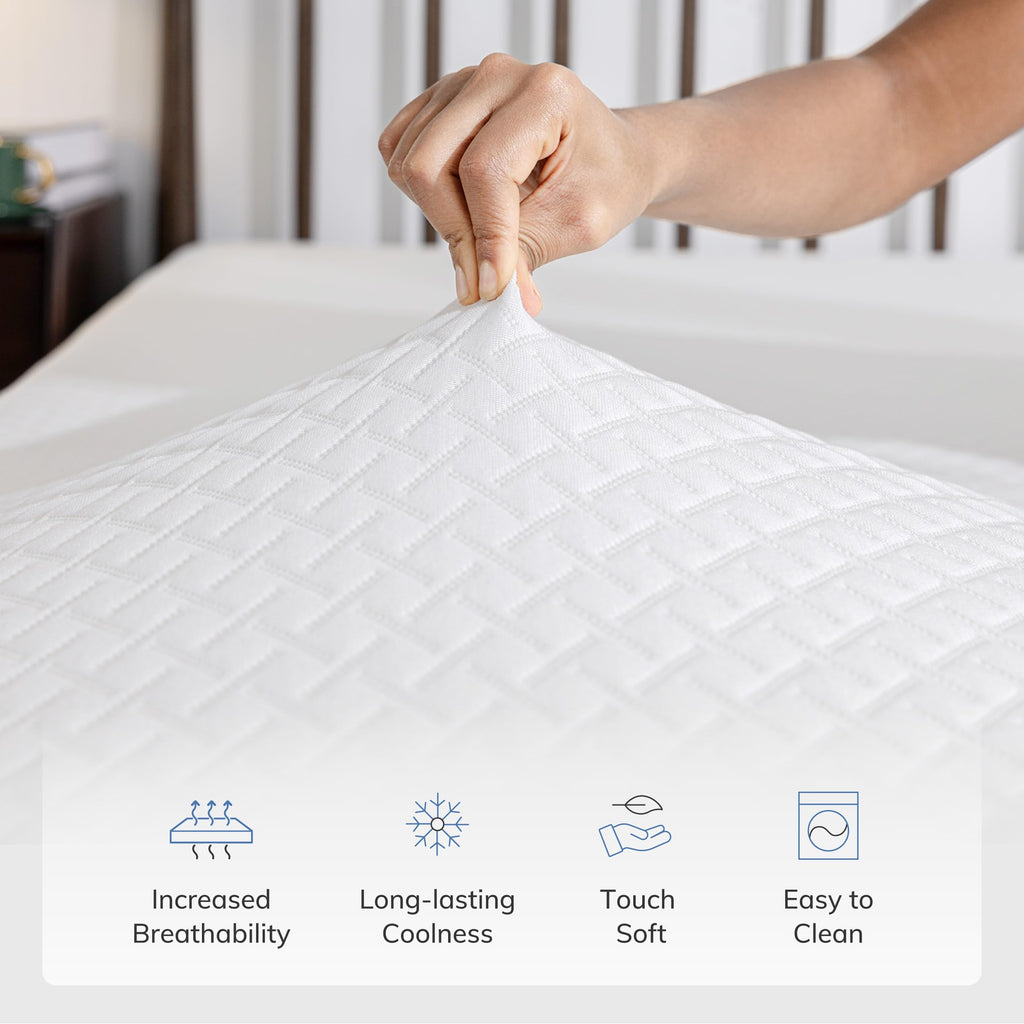 Twin Memory Foam Mattress 5 Inch Green Tea Infused L815